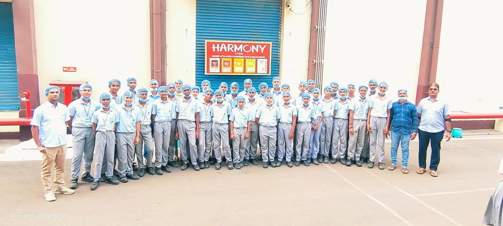 Class 9 - Educational Field Trip to Harmony Foods Pvt. Ltd